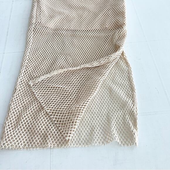 Elegant Cream Tank Top & Midi Skirt Set - Picture 8 of 14